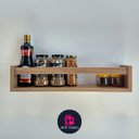Ver imagem 6 de Prateleira para Livro Infantil Estante Organizador de Brinquedos de Parede MDF Madeira 2un 55cm