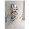 Nicho de Parede Porta Livro Pelúcia Bonecos para Quarto de Bebê Estante Livreiro Infantil 3Pçs 55cm - 7