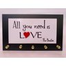 Porta-chaves e Cartas MDF 25x15 All You Need is Love Beatles - 3