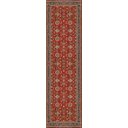 Ver imagem 2 de Tapete Oriental Classic Hamadan Vermelho Antiderrapante para Sala 1,80 m X 66 cm