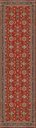Ver imagem 2 de Tapete Oriental Classic Hamadan Vermelho Antiderrapante para Sala 1,80 m X 66 cm