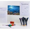 Ver imagem 4 de Display Acrilico Expositor Recado Folhetos Papel A4 Parede