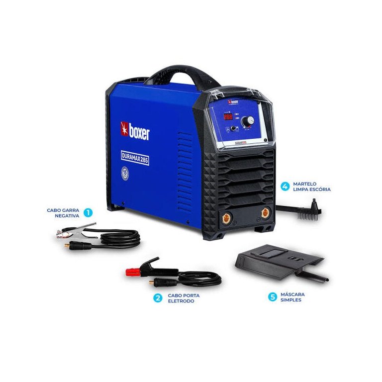 Máquina de Solda Inversora Eletrodo 220V Duramax 285 Boxer