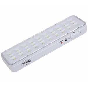 Luminária Emergência Slim 30 Leds 1,2w 6500k - G-light 6334