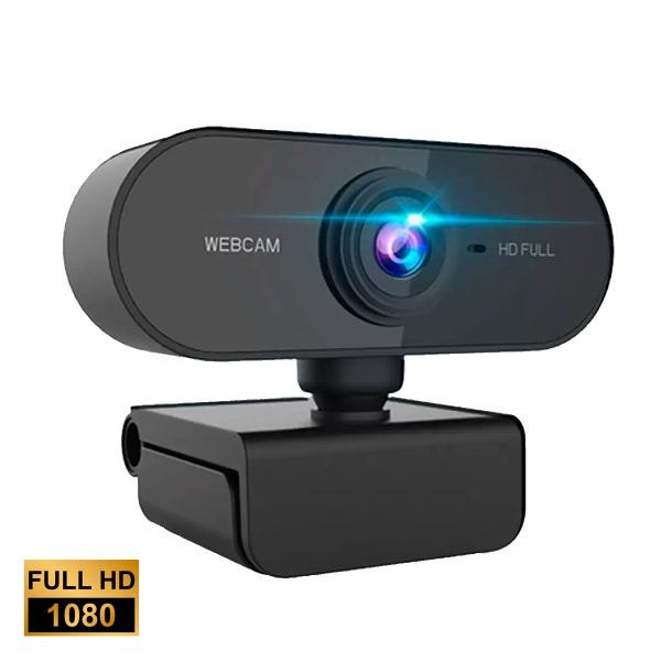 Webcam Lehmox HD 1080P Auto Foco com Microfone - Ley-233