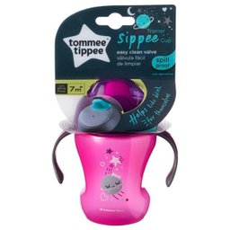 Copo de Treinamento Rosa Bico Macio +7 meses 230ml - 2