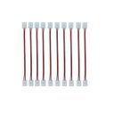 Ver imagem 1 de Kit 10 Emenda Rápida Extensão para Fita Led 2 Vias 5050 3528 2vias Plug Fêmea Conector Sem Solda