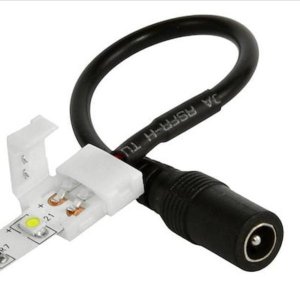 Kit 20 Emendas Fita de Led 3528 com Rabicho P4 Femea