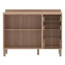 Ver imagem 2 de Balcão Luciane Yara 2 Portas 3 Gavetas sem Tampo 120 cm 1304/199