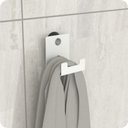 Ver imagem 5 de Kit Acessórios para Banheiro com Ventosa 6 Peças Branco Elg