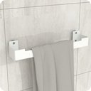 Ver imagem 3 de Kit Acessórios para Banheiro com Ventosa 6 Peças Branco Elg
