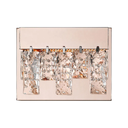 Ver imagem 1 de Arandela Veu Rose Gold e Transparente (c)7cm (l)19cm (a)13cm 1x5.4w 3000k 432lm - Ho301