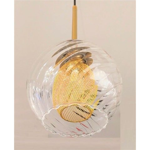 Pendente Moderno Vidro 15cm Bancada Balcão Cozinha Gourmet Cabeceira de Cama