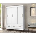 Ver imagem 3 de GuardaRoupa Araplac 20033 3 Portas Branco Flex