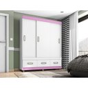 Ver imagem 4 de GuardaRoupa Araplac 20033 3 Portas Branco Flex