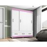 GuardaRoupa Araplac 20033 3 Portas Branco Flex - 4