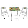 Conjunto Mesa e 2 Cadeiras Infantil Açomix Branca - 2