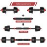 Kit Halteres 6 em 1 Peso Musculação até 40kg Ajustável Preto - 7
