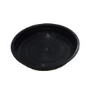 Ver imagem 1 de Kit 12 Prato Plástico para Jardinagem Preto n. 02 - Gibafer