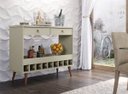 Ver imagem 2 de Aparador Bar Patrimar Seller 2 Gavetas Off White