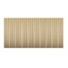 Kit 10 Placas Painel Ripado Revestimento Adesivo Modular Cor Ocre Madelina Decor - 2