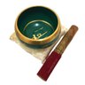 Sino Tigela Tibetana Orin Índia Verde 11cm + Almofada e Bastão - 3