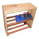 Ver imagem 1 de Banco Sapateira Prateleira Organizador Multiuso