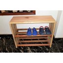 Ver imagem 3 de Banco Sapateira Prateleira Organizador Multiuso