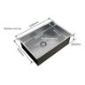 Cuba Quadrada Inox Fosca Com Válvula 60 X 40 Cozinha Gourmet - 2