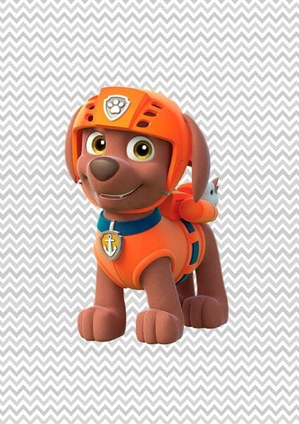 Kit Três Quadros Patrulha Canina Zuma - Paw Patrol - 2