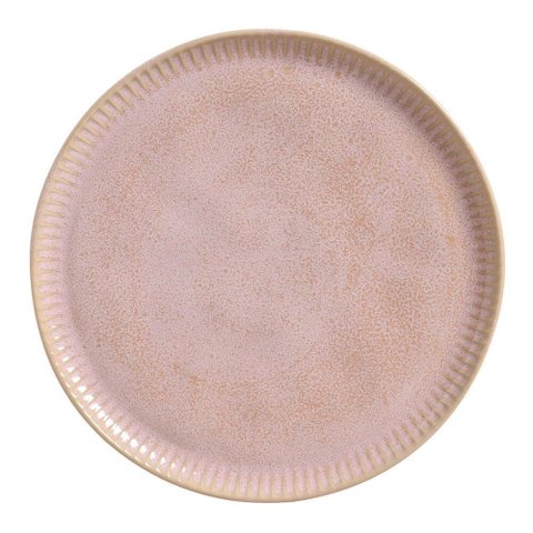 CONJUNTO C/ 6 PRATOS RASO LINHAS LITCHI Ø 27,5 CM