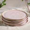 Ver imagem 2 de CONJUNTO C/ 6 PRATOS RASO LINHAS LITCHI Ø 27,5 CM