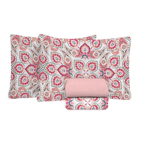 Jogo de Cama King Size 130 Fios Fiori - Laura (7320-3)