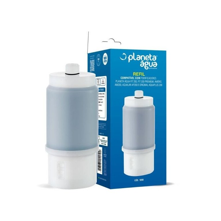 Refil Para Filtro 3m Aqualar Ap200 Planeta Água Fit 200