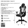 Cadeira Gamer Bunker - Oficial Santos F.C Ergonômica Reclinável Altura Ajustável Função Relax - 6