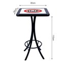 Ver imagem 2 de Mesa Alta Bistrô Azulejo Duff Preto