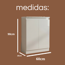 Ver imagem 5 de Armário de Entrada Duas Portas e Tres Prateleiras