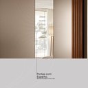 Ver imagem 5 de Guarda-Roupa Casal 2P Bourbon com Pé e Espelho Marrom/Nogueira/Nude Prime Tx