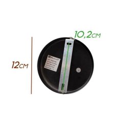 Arandela Orbe Preto com Cúpula de Vidro Bella Rm005B St2217 - 7