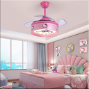 Ver imagem 3 de Ventilador Teto Retratil Infantil Led Bluetooth Hello Kitty