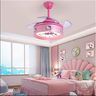 Ventilador Teto Retratil Infantil Led Bluetooth Hello Kitty - 3