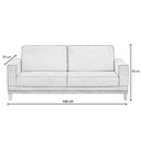 Ver imagem 4 de Sofá Kayrós 1,60M 2 Lugares D05 Suede Bege - Mpozenato