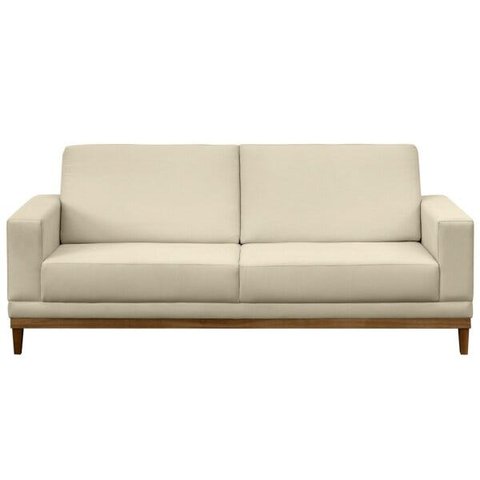 Sofá Kayrós 1,60M 2 Lugares D05 Suede Bege - Mpozenato