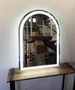 Ver imagem 5 de Espelho Jateado Arco Iluminado com Led Frio Touch 80x60cm