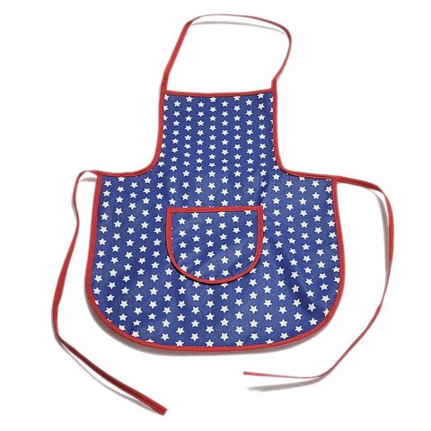 Avental Infantil de Napa - Varias Estampas - Estrelinhas - Criança - 35cm X 45cm - Panami