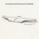 Ver imagem 2 de Kit 20 Puxadores Cava Wave Cobre 30cm Alumínio para Cozinha Planejada Porta MDF