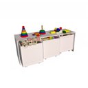 Ver imagem 1 de Mesa com Organizadores Analú 100% Mdf