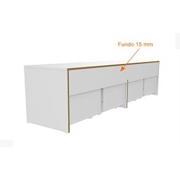 Mesa com Baús Organizadores Dóris 100% Mdf - 3