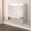Ver imagem 2 de Mesa Estante Alef 100% Mdf (computador Quarto Organização)