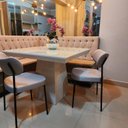 Ver imagem 2 de Kit 2 Cadeiras para Sala de Jantar e Cozinha Melissa em Aço